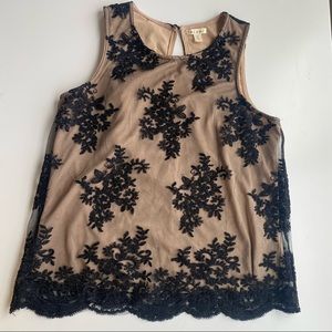 Francesca’s Miami Lace Top
